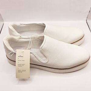 A New Day Faux Leather Slip-on Sneakers,  Size 10